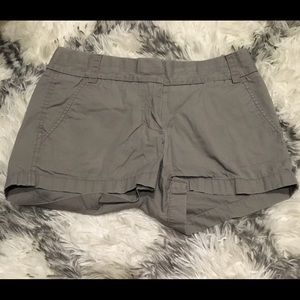 Grey Cotton J. Crew Chino Short